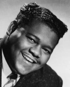 Fats Domino, whose "I'm In Love Again," on the Imperial label, was the record most played by rhythm and blues jockeys during 1956, according to year-end recap of The Billboard R&B jockey charts. (Click image for larger view).