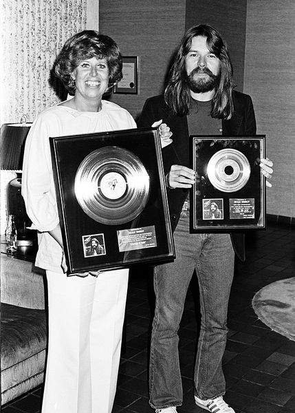 CKLW Rosalie Trombley with the Motor City's own Bob Seger in 1971