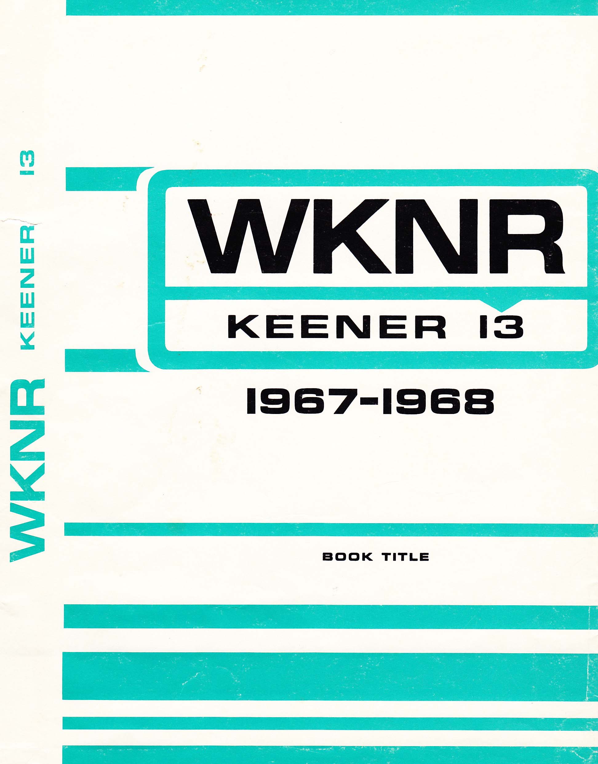 WKNR - BOOK COVER -  FRONT