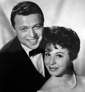 Steve Lawrence and Eydie Gorme circa 1962.