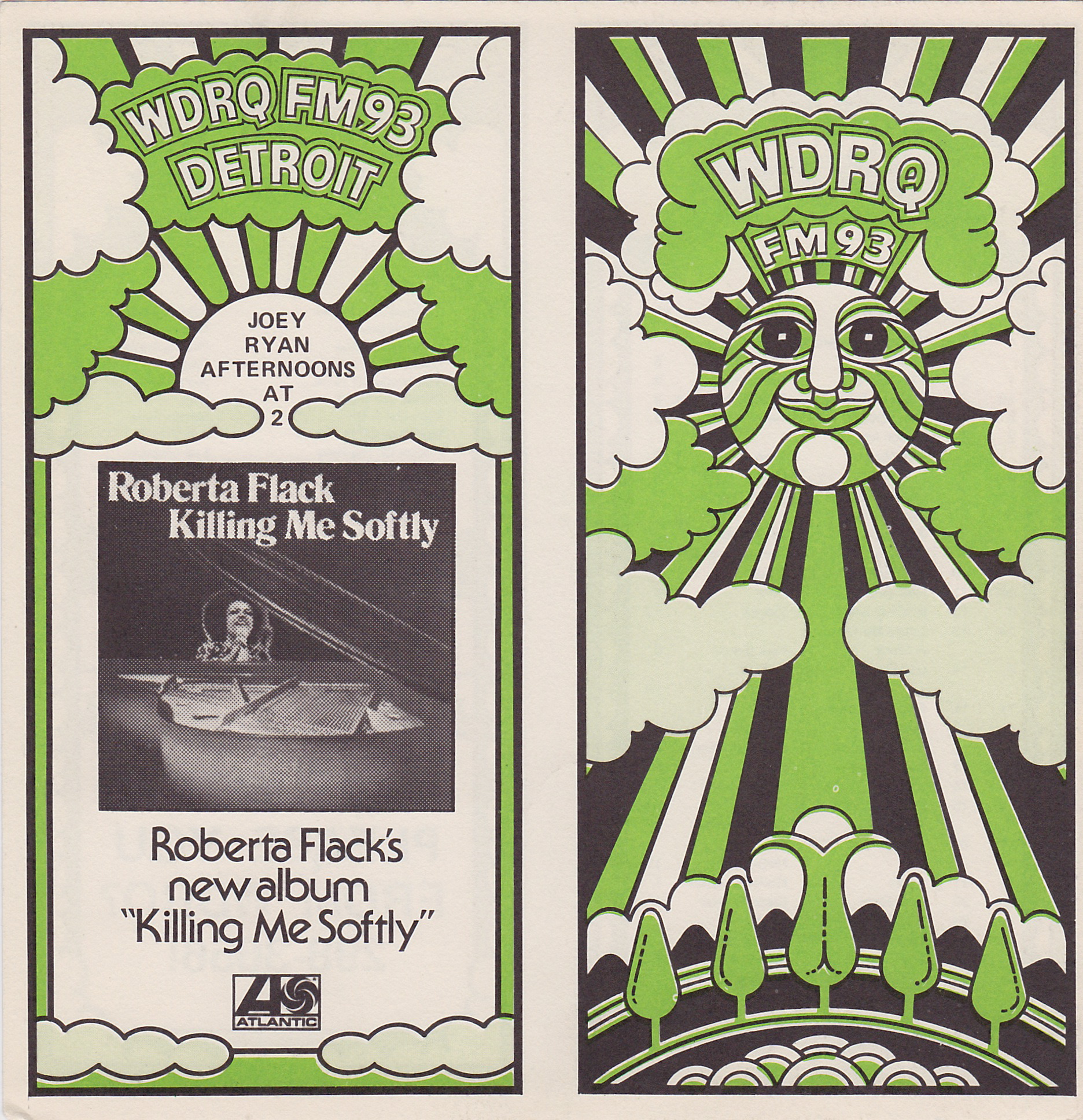WDRQ - SEPTEMBER 24, 1973 - FRONT & BACK