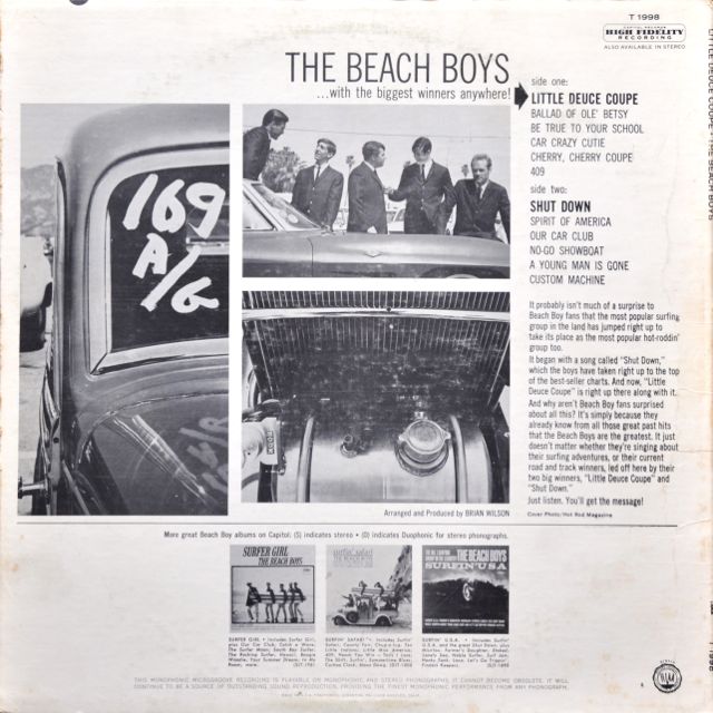BEACH BOYS: HOT ROD TREND CATCHES ON . . . NOVEMBER 23, 1963 – Motor ...