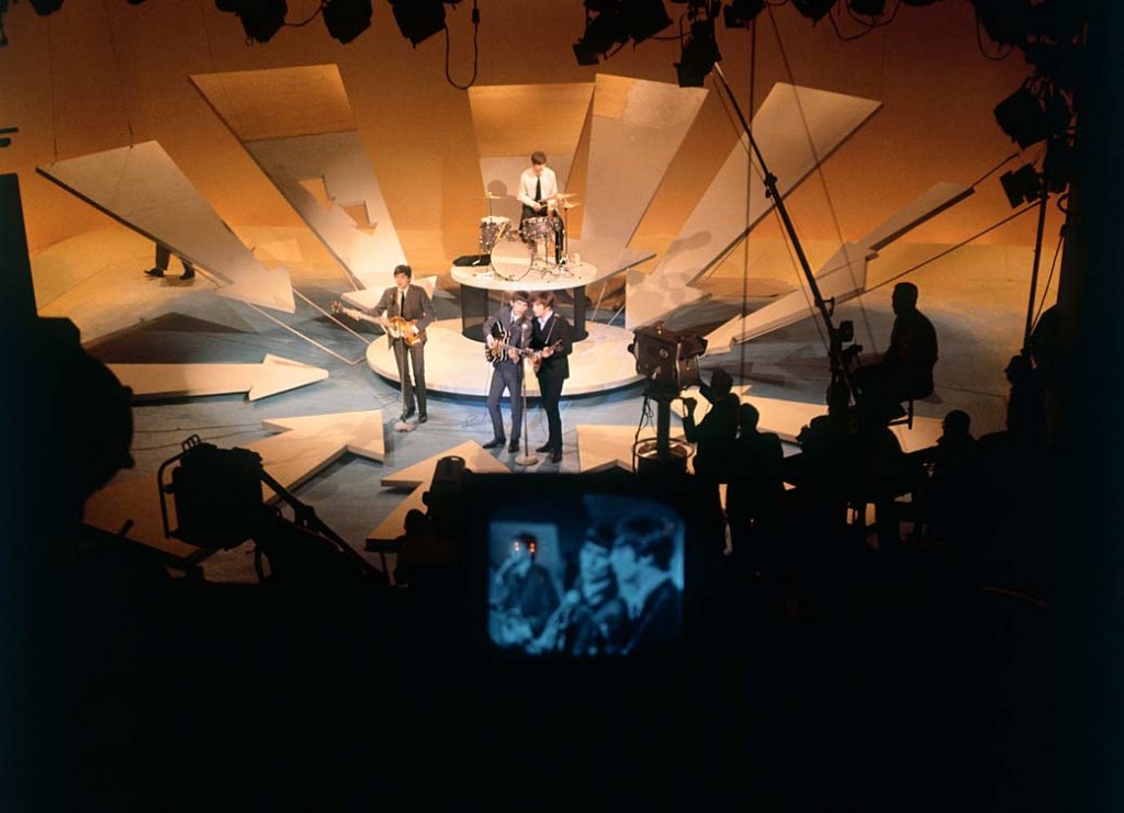 The Beatles on CBS Ed Sullivan Show. Sunday, February 9, 1964