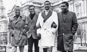 The Four Tops, London. St. Paul's Cathedral, 1966