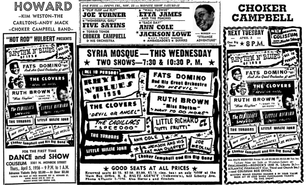 A Choker Campbell News Ad Thursday, April 5, 1956