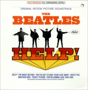 Beatles 'Help!' 1965 Capitol LP album