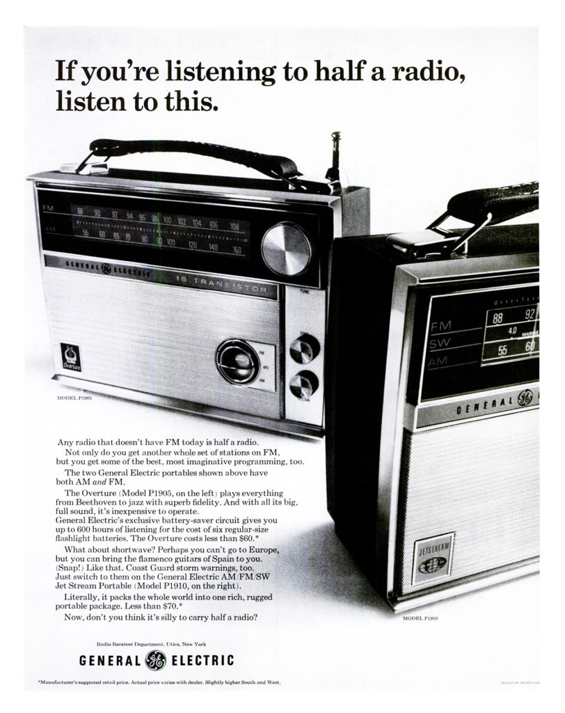 VINTAGE AMERICAN HOME ELECTRONICS AD: 11/1965 – Motor City Radio Flashbacks
