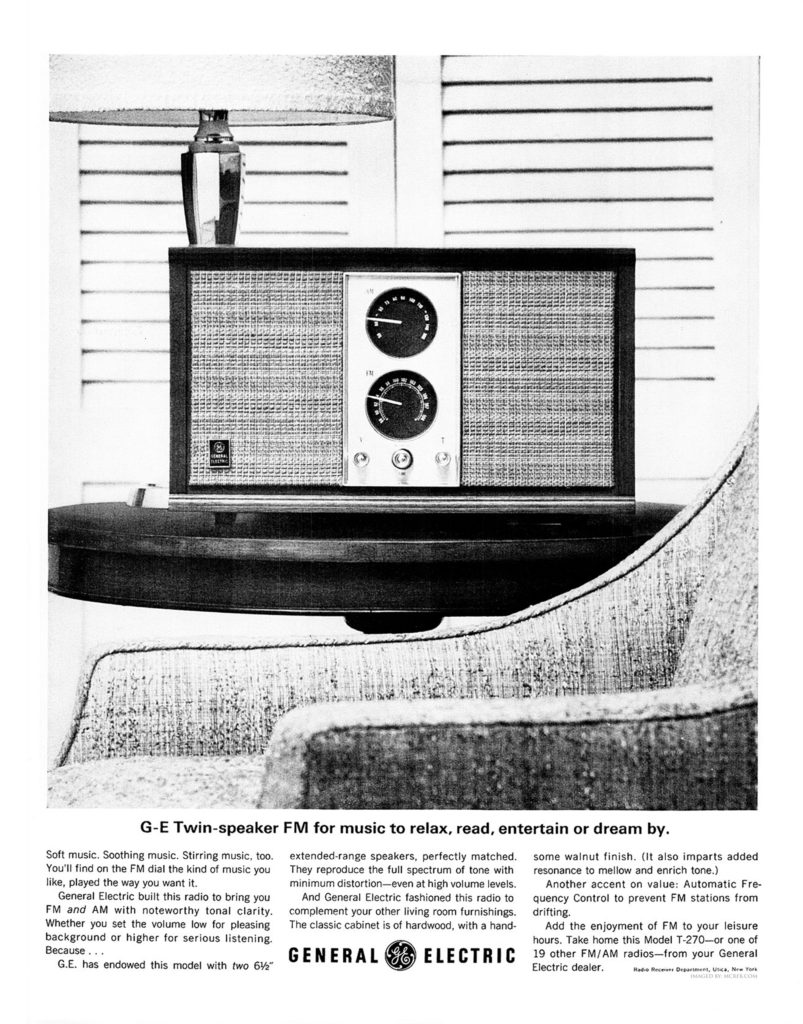 VINTAGE AMERICAN HOME ELECTRONICS AD: 11/1963 – Motor City Radio Flashbacks